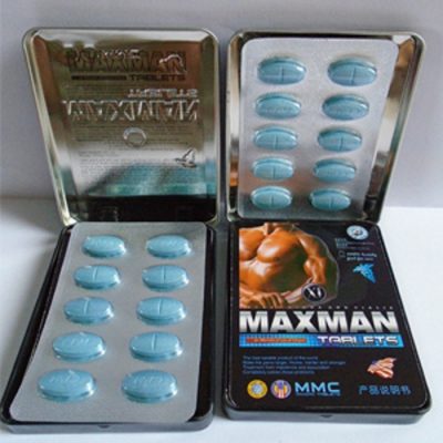 Thuốc cường dương Maxman xanh 3800mg