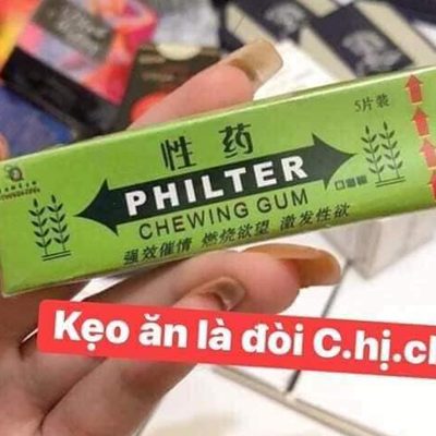 Cách sử dụng kẹo philter