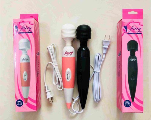 Chày rung Fairy Massage với 2 phiên bản màu hồng và màu đen Chày rung Fairy Massage với 2 phiên bản màu hồng và màu đen