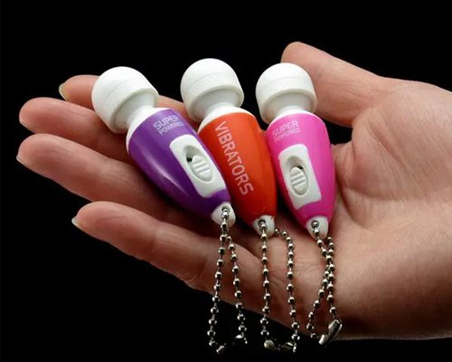 Hình ảnh thực tế chày rung mini móc khoá Hình ảnh thực tế chày rung mini móc khoá