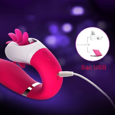 Dương vật giả kết hợp lưỡi liếm Dave