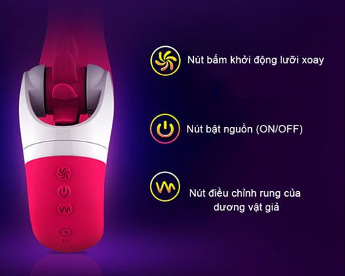 Hệ thống điều khiển dương vật giả lưỡi liếm Dave