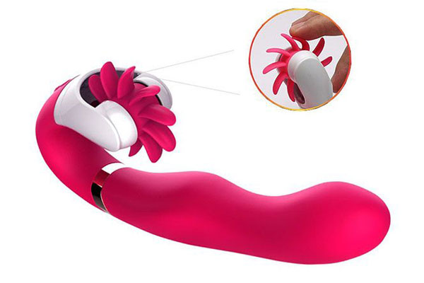 Thiết kế độc đáo với lưới liếm bên trên giúp kích thích vùng ngoài âm đạo