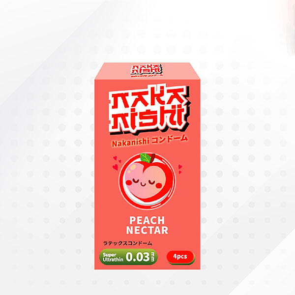Bao cao su Nakanishi hương đào