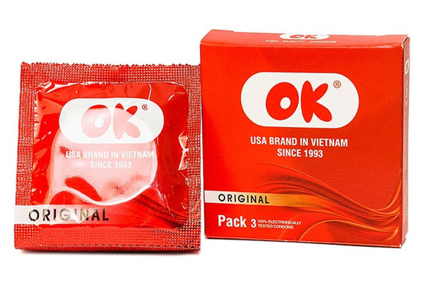 Bao cao su OK Original được xem là dòng bao cao su quốc dân Bao cao su OK Original được xem là dòng bao cao su quốc dân