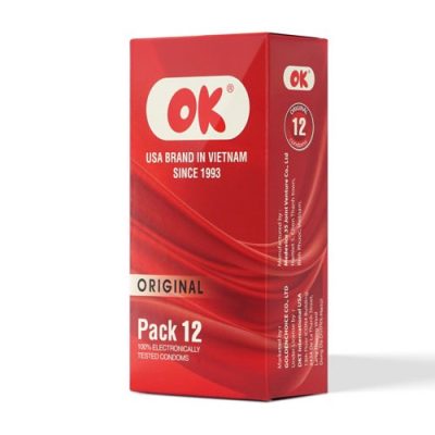 Bao cao su OK Original (hộp 12 chiếc) 