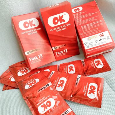 Bao cao su OK Original (hộp 12 chiếc) 