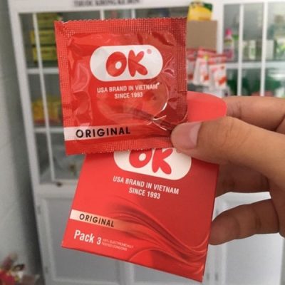 Bao Cao Su Ok Original (Hộp 3 Chiếc)