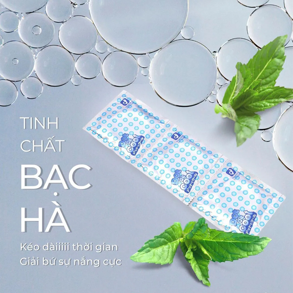 Bạc hà mát lạnh – Yêu lâu hơn, sướng hơn Bạc hà mát lạnh – Yêu lâu hơn, sướng hơn