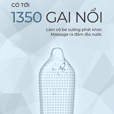 Bao cao su Okamoto Dot De Cool (hộp 3 chiếc)