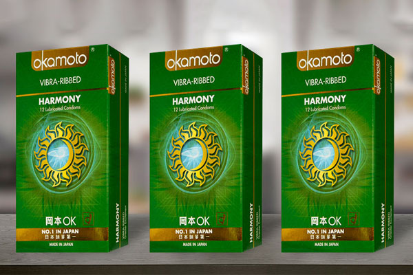 Hình ảnh bao cao su Okamoto Harmony hộp 10 chiếc Hình ảnh bao cao su Okamoto Harmony hộp 10 chiếc