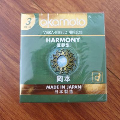 Bao cao su Okamoto Harmony (hộp 3 chiếc)