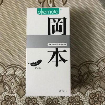 Bao cao su Okamoto Skinless Skin (hộp 10 chiếc)