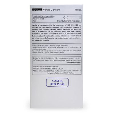 Bao cao su Okamoto Skinless Skin (hộp 10 chiếc)