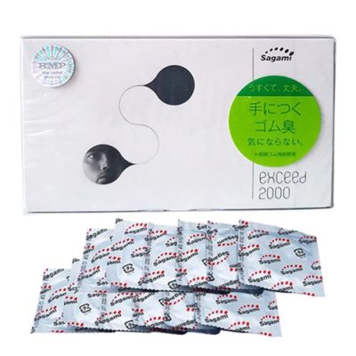 Bao cao su Sagami Exceed 2000 (hộp 12 chiếc)