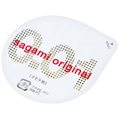Bao cao su Sagami Original 0.01 (hộp 5 chiếc)