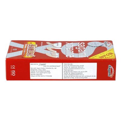 Bao cao su Sagami Xtreme Feel Long (hộp 10 chiếc)