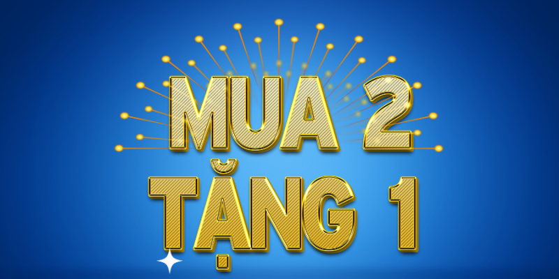 Chương trình mua 2 tặng 1