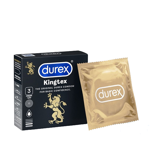 Bao cao su Durex Kingtex đang rất được ựa chuộng hiện nay