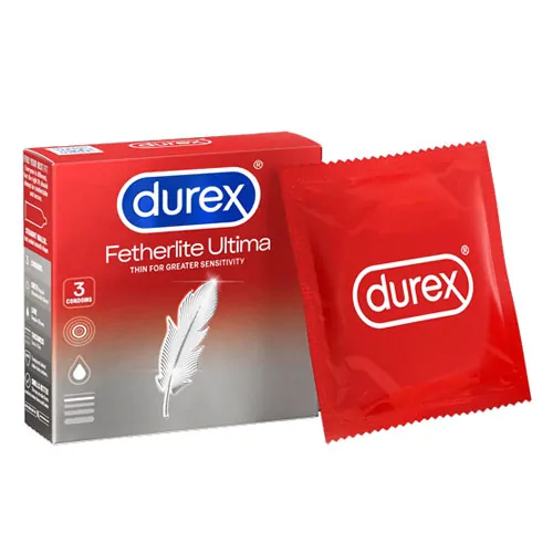Hình ảnh bao cao su Durex Fetherlite Ultima hộp 3 chiếc