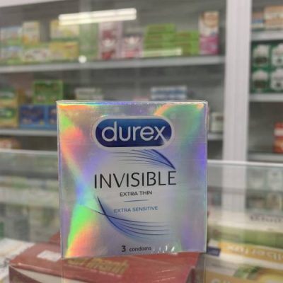Hình ảnh bao cao su Durex Invisible hộp 3 chiếc
