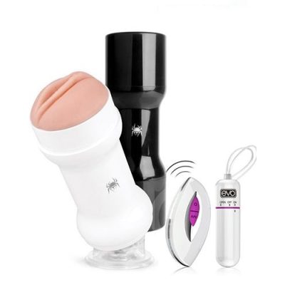 Âm đạo giả gắn tường Spider Vibrator