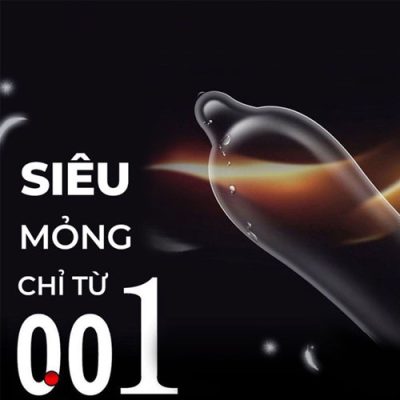 Bao cao su OLO 0.01 đỏ (hộp 10 chiếc)