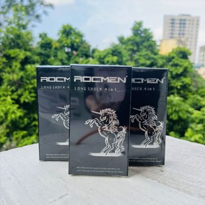 Bao cao su Rocmen đen (hộp 12 chiếc)