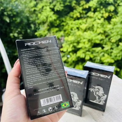 Bao cao su Rocmen đen (hộp 12 chiếc)