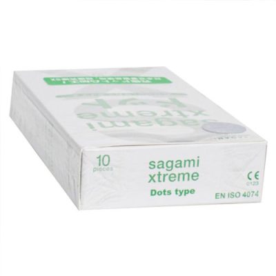 Bao cao su Sagami Xtreme White (hộp 10 chiếc) 