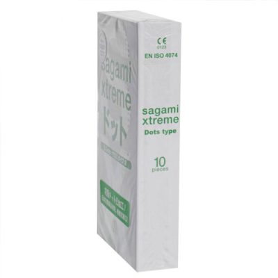 Bao cao su Sagami Xtreme White (hộp 10 chiếc) 