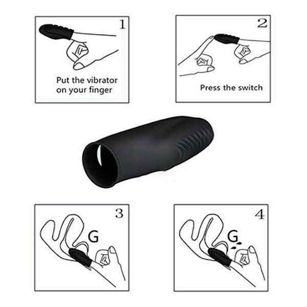 Hướng dẫn sử dụng bao ngon tay rung cực đơn giản