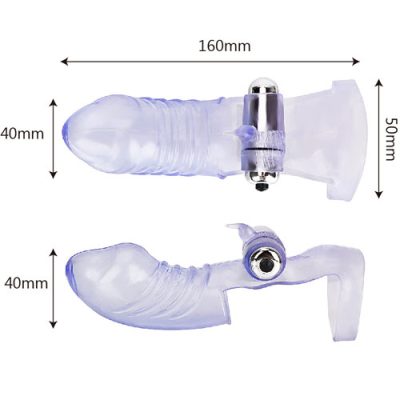 Bao silicon rung đeo ngón tay kích thích cực phê