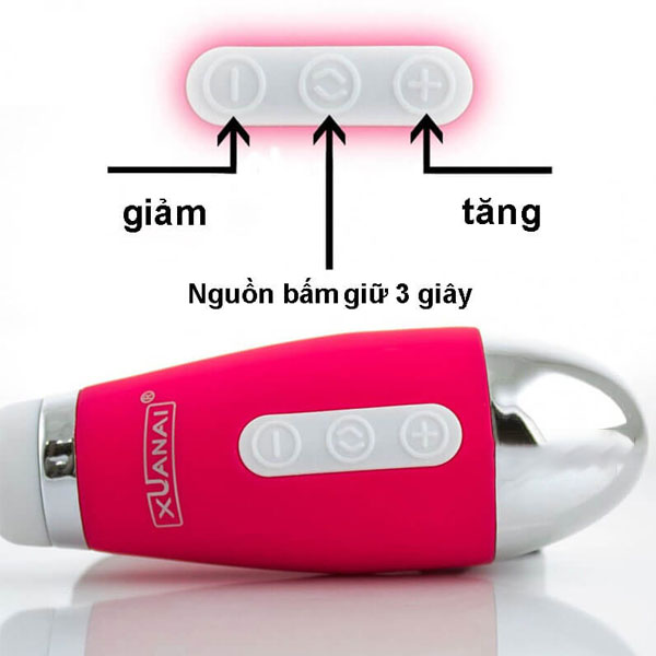 Với 3 nút điều khiển trên thân máy với thao tác dễ dàng Với 3 nút điều khiển trên thân máy với thao tác dễ dàng