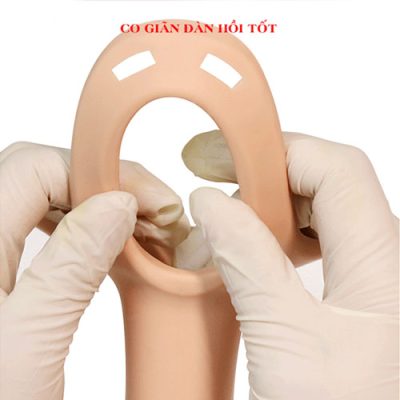 Dương vật dây đeo có rung Harness Curved Dong