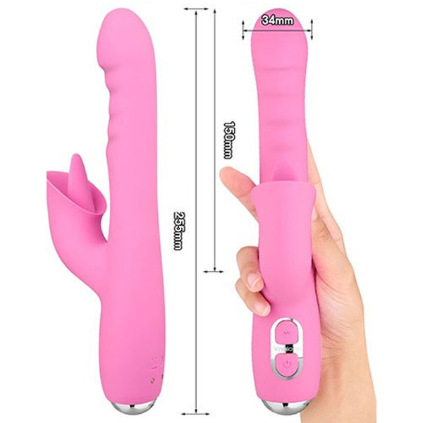 Kích thước chi tiết dương vật giả Nalone T-May 