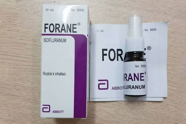 Thuốc mê Forane được nghiên cứu và sản xuất tại Mỹ Thuốc mê Forane được nghiên cứu và sản xuất tại Mỹ