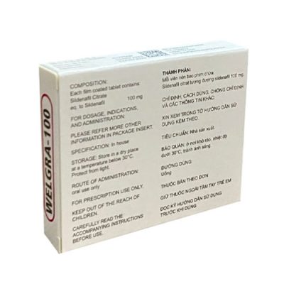 Thuốc cường dương Welgra 100