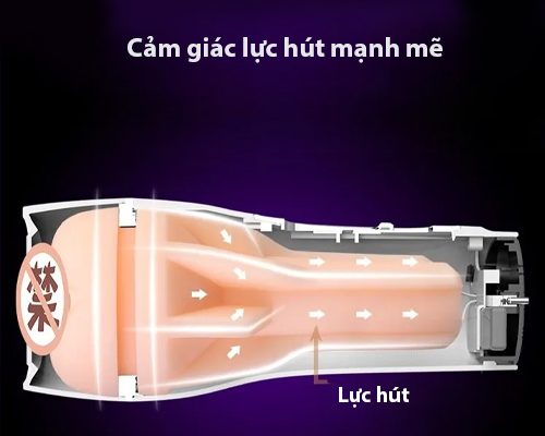 Lực hút mạnh mẽ bên trong, mang lại cảm giác chân thật khi sử dụng