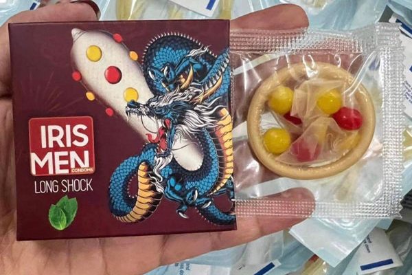 Sản phẩm được thiết kế gai bi giúp kích thích khoái cảm Sản phẩm được thiết kế gai bi giúp kích thích khoái cảm