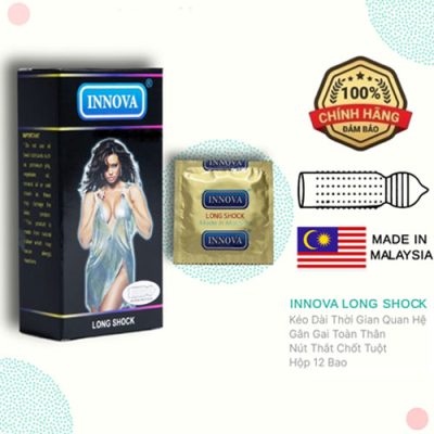 Bao cao su Innova đen (hộp 12 chiếc)