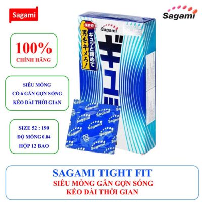 bao cao su Sagami Tight Fit