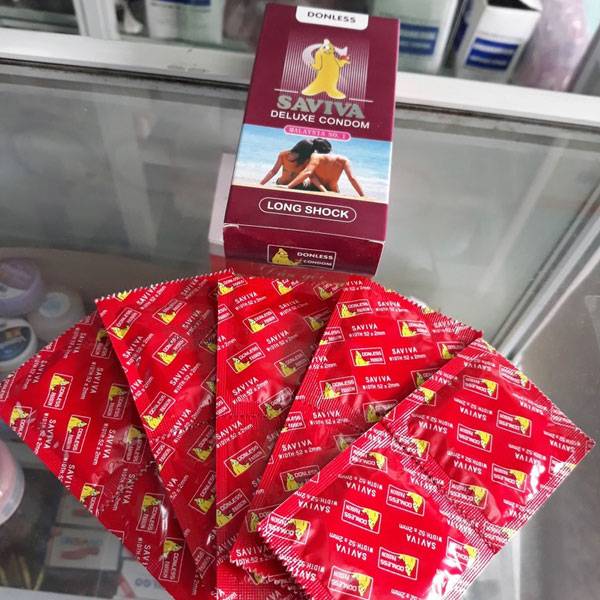 Hình ảnh bao cao su Saviva 