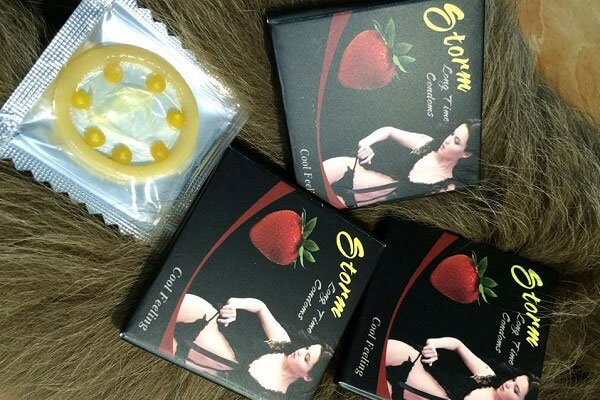 Bao cao su Storm 7 bi được nghiên cứu và sản xuất tại Thái Lan.