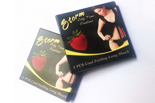 Sản phẩm được thiết kế 7 bi tăng khoái cảm cho cả hai khi ân ái.