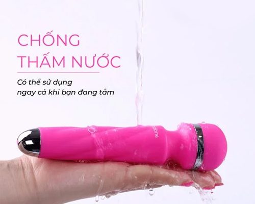 Sản phẩm chống nước hiệu quả, cho phép bạn sử dụng ngay cả khi đang tắm