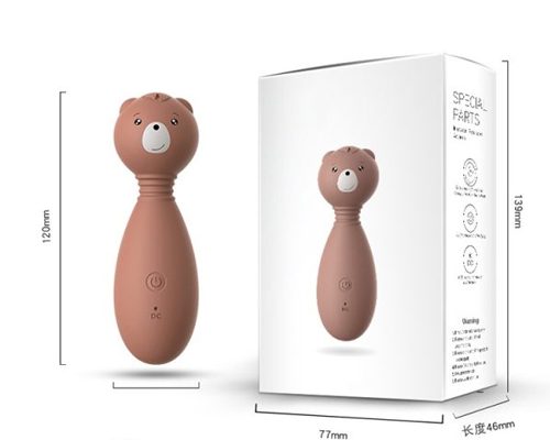 Kích thước chi tiết chày rung LILO hình gấu