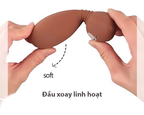 Phần đầu gấu có thể uốn cong linh hoạt