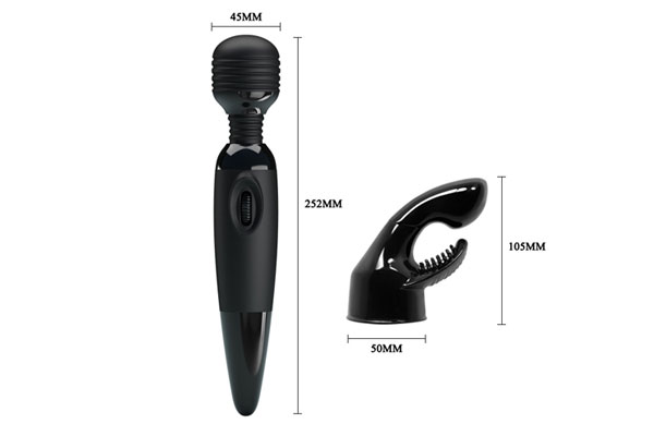 Kích thước nhỏ nhắn, kèm với phụ kiện gắn đầu siêu kích thích Kích thước nhỏ nhắn, kèm với phụ kiện gắn đầu siêu kích thích