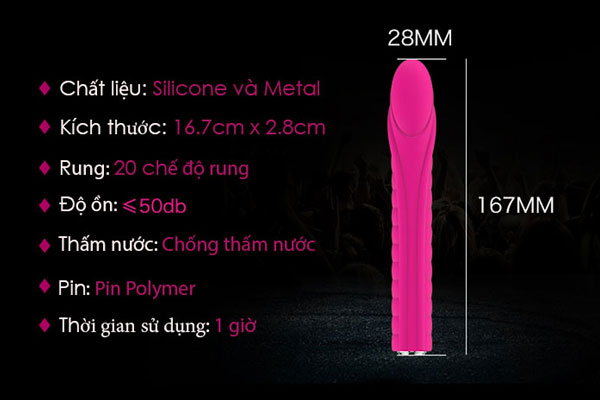 Thông số kỹ thuật chi tiết về sản phẩm